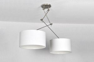 hanglamp 86844 industrieel modern eigentijds klassiek staal rvs metaal staalgrijs